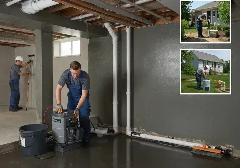 Basement Waterproofing and Flood Prevention process in Fredonia, WI